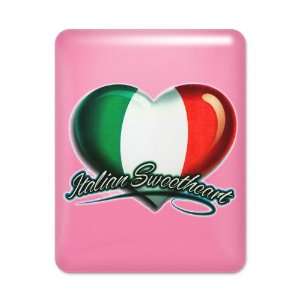  iPad Case Hot Pink Italian Sweetheart Italy Flag 