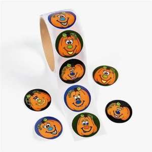  Jack O Lantern Roll Stickers   100 stickers per unit Toys 