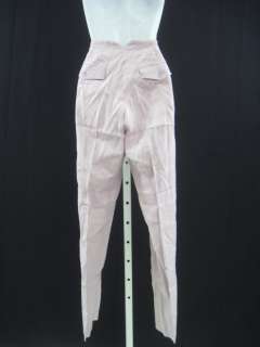 ARMANI JEANS Purple Linen Pants Slacks Trousers Sz 6  