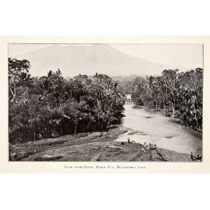  1902 Print Buitenzorg Island Java Indonesia Valley 