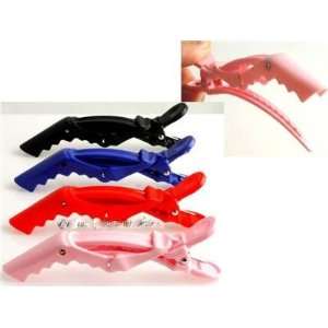  Jaws Rubber Croc Non Slip Clips for Hair Styling 4 Beauty