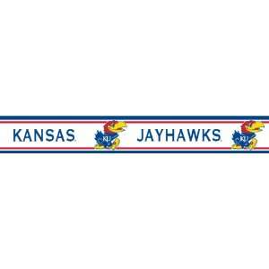  Kansas Jayhawks Licensed Wallpaper Border