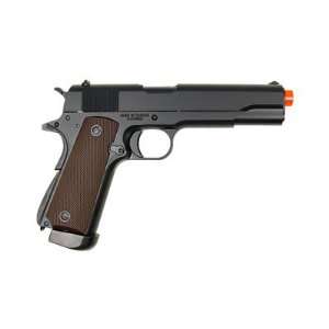 KJW Full Metal M1911 CO2 Blow Back Airsoft Pistol with Spare Gas 