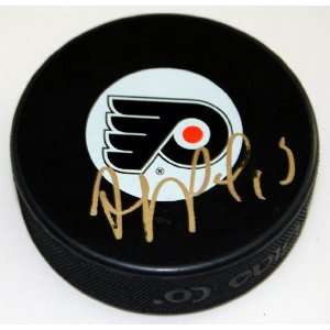 Joffrey Lupul Autographed Philadelphia Flyers NHL Puck  