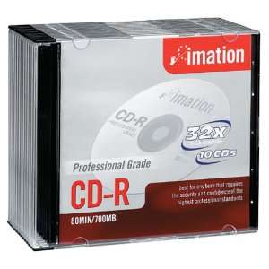   24X CD R Professional Grade with Slim Jewel (10 pack) Electronics