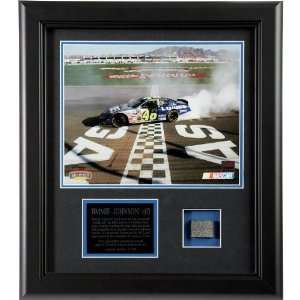 NASCAR Jimmie Johnson Wall Plaque:  Home & Kitchen