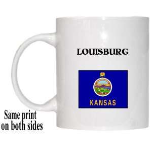    US State Flag   LOUISBURG, Kansas (KS) Mug 