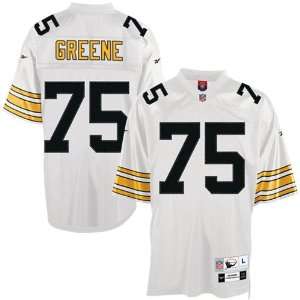 Pittsburgh Steelers Joe Greene White Replica Football Jersey:  