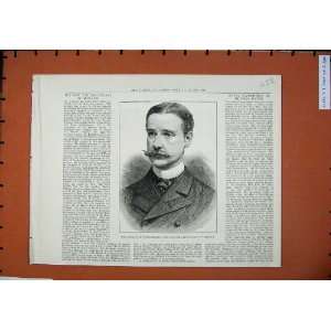   1886 Marquis Londonderry Lord Lieutenant Ireland Man