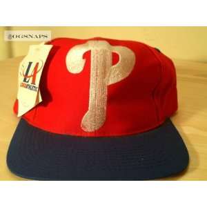   Philadelphia Phillies Vintage Big Logo Snapback Hat: Everything Else