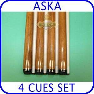  Sneaky Pete Aska SP1 SET of 4 pool cues Perfect Quality 