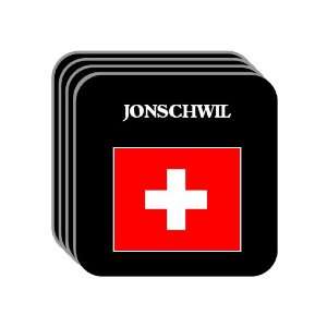  Switzerland   JONSCHWIL Set of 4 Mini Mousepad Coasters 
