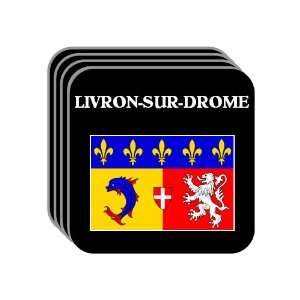  Rhone Alpes   LIVRON SUR DROME Set of 4 Mini Mousepad 