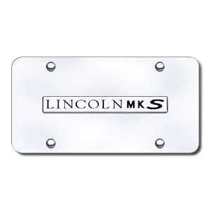 Lincoln MKS Logo Front License Plate