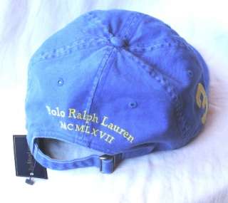 NWT Polo Ralph Lauren Big Pony Ball Cap Hat VARIOUS COLORS  