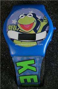 Brand New Digital Kermit the Frog Watch In Collectors Tin HTF  