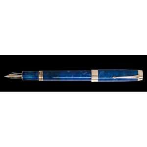  Conway Stewart Silver Duro Quartz Blue Pens Arts, Crafts 