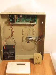   SECURITY MANAGER 3000 KEYPAD,POWER SUPPLY,BATTERY,PANEL & KEY  