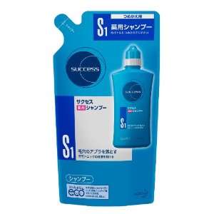  Kao SUCCESS Medicated Shampoo   330ml Refill Health 