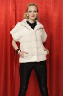 Brand New Pearl Mink Fur Vest Jacket NWT  