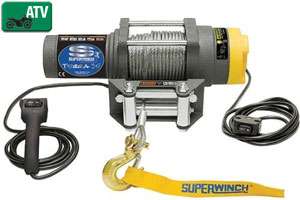 Superwinch 1135220 Terra 35 3,500 lb winch with handheld remote and 