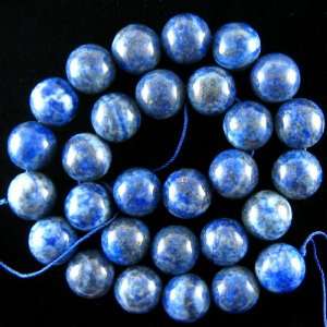  14mm lapis lazuli round beads 16 strand S3: Home 