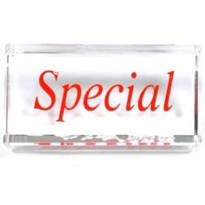   Special Jewelry Sign Showcase Counter Display