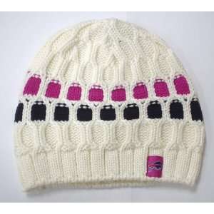  Buffalo Bills Cuffless Knit Hat By Reebok   Breast Ccancer 