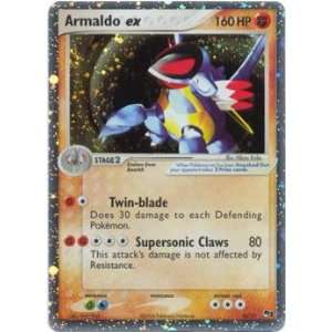  Pokemon Collectible Tin Promo Single Card Armaldo EX 16/17 Shiny 