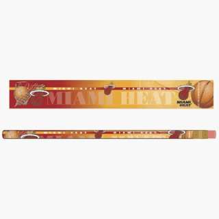  NBA Miami Heat Pencil 6 Pack **