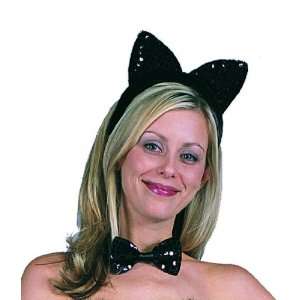  Sequin Cat Ears Costume Accessory: Everything Else