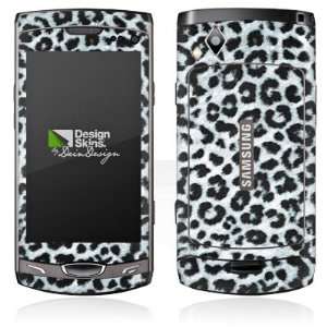  Design Skins for Samsung Wave II S8530   Leopard Fur Grey 