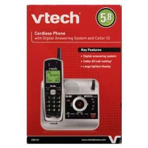  vtech Cordless with Caller ID and Digital Answering System 