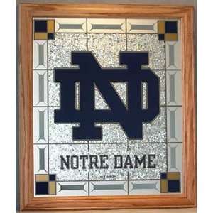  Notre Dame Fighting Irish 15 1/2 x 18 Wall Plaque 