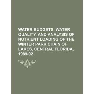   Winter Park chain of lakes, central Florida, 1989 92 (9781234230401