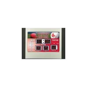  Boston Red Sox Scoreboard Desk & Alarm Clock: Sports 