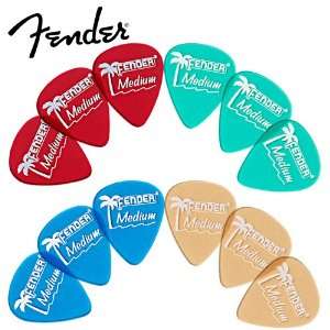  Fender California Clear   Assorted 12 Pack, 351 Shape 