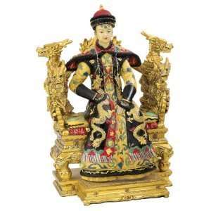   Chinese Queen Empress Statue Sculpture Figurine