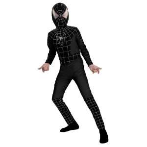  Spiderman 3 Black Costume   Child Costume: Toys & Games