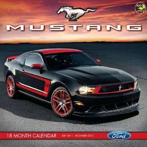  Ford Mustang 18 month 2012 Wall Calendar: Office Products