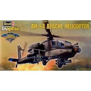  Apache Helicopter Snap Tite 1 72 Model Kit by Revell Toys 