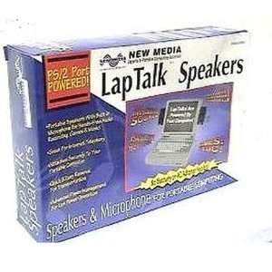New Media Laptalk Speakers Pair (Black)