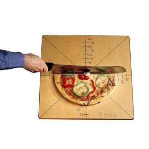   20 x 20 Compressed Paper Pizza Slice Cutting Guide