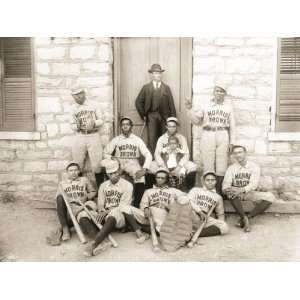 Baseball Team from Morris Brown College, Atlanta, Georgia 