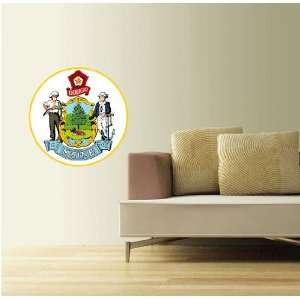  Maine State Seal Wall Decor Sticker 22X22 Everything 