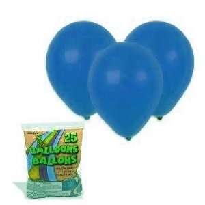  25 Helium Quality Royal Blue Balloons Health & Personal 