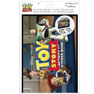  Lets Party By Hallmark Disney Toy Story Activity Book with 