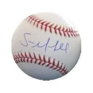 Sean Marshall autographed Baseball 