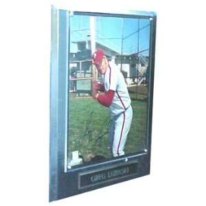  MLB Phillies Greg Luzinski # 19. Autographed Plaque 