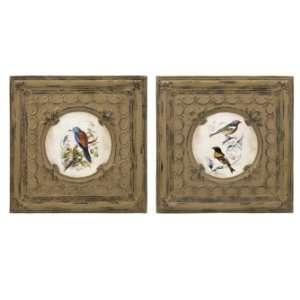   And Sparrow Transfer Callie Bird Wall DeCor Set Of Two: Home & Kitchen